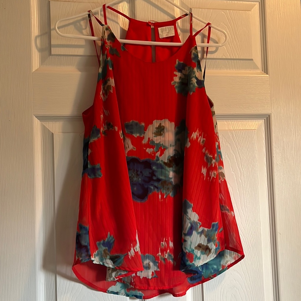 Sienna Sky Flowy Sleeveless Top